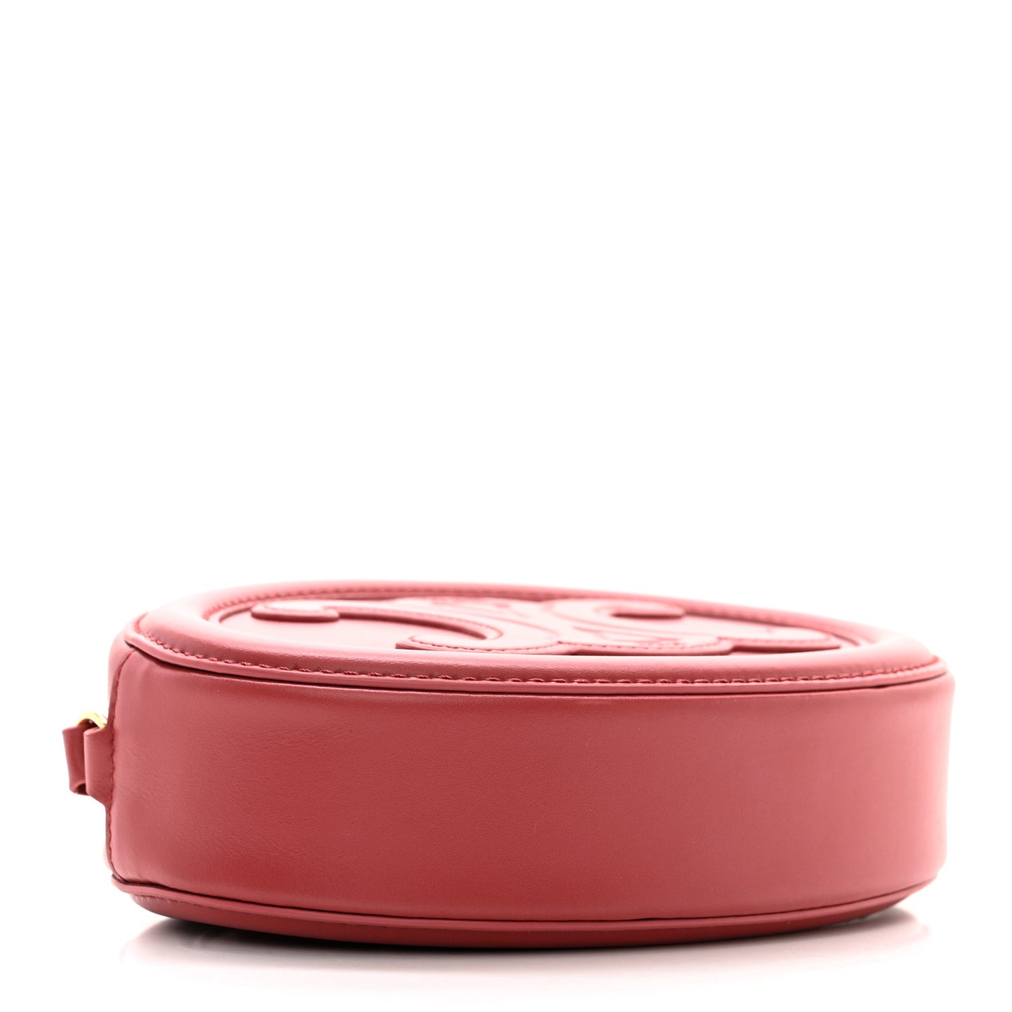 Smooth Calfskin Cuir Triomphe Oval Purse Crossbody Lipstick