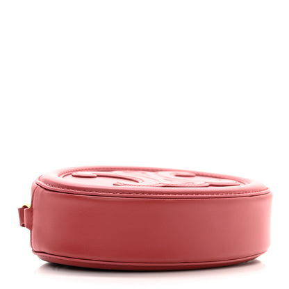 Celine Smooth Calfskin Cuir Triomphe Oval Purse Crossbody Lipstick 4 of 12