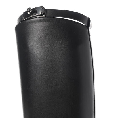 Hermes Box Kelly Jumping Boots 37 Black 11 of 23