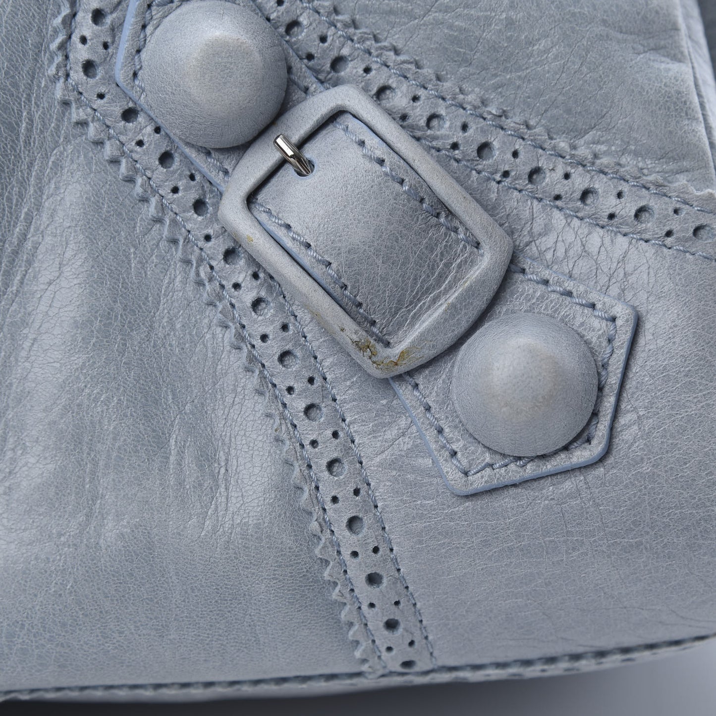 Agneau Giant Brogues Hardware Mid Day Sky