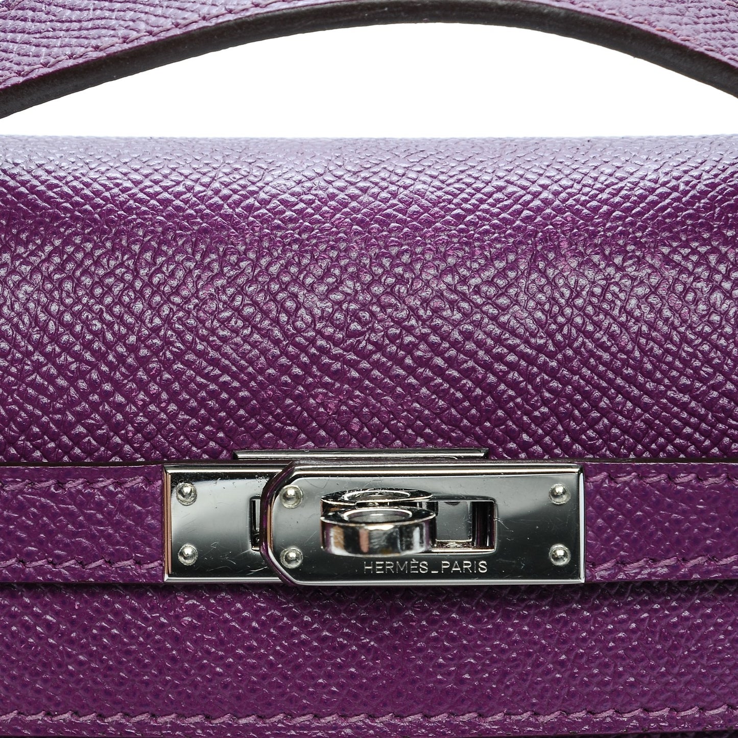 Epsom Kelly Pochette Clutch Anemone