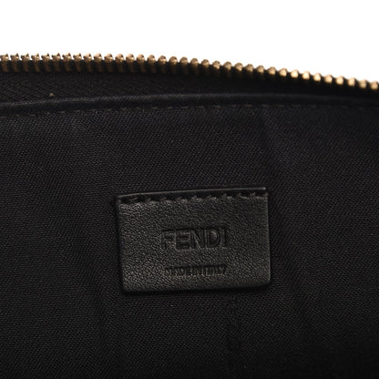 Fendi Vitello Elite Studded Monster Crossbody Bag Black 7 of 9