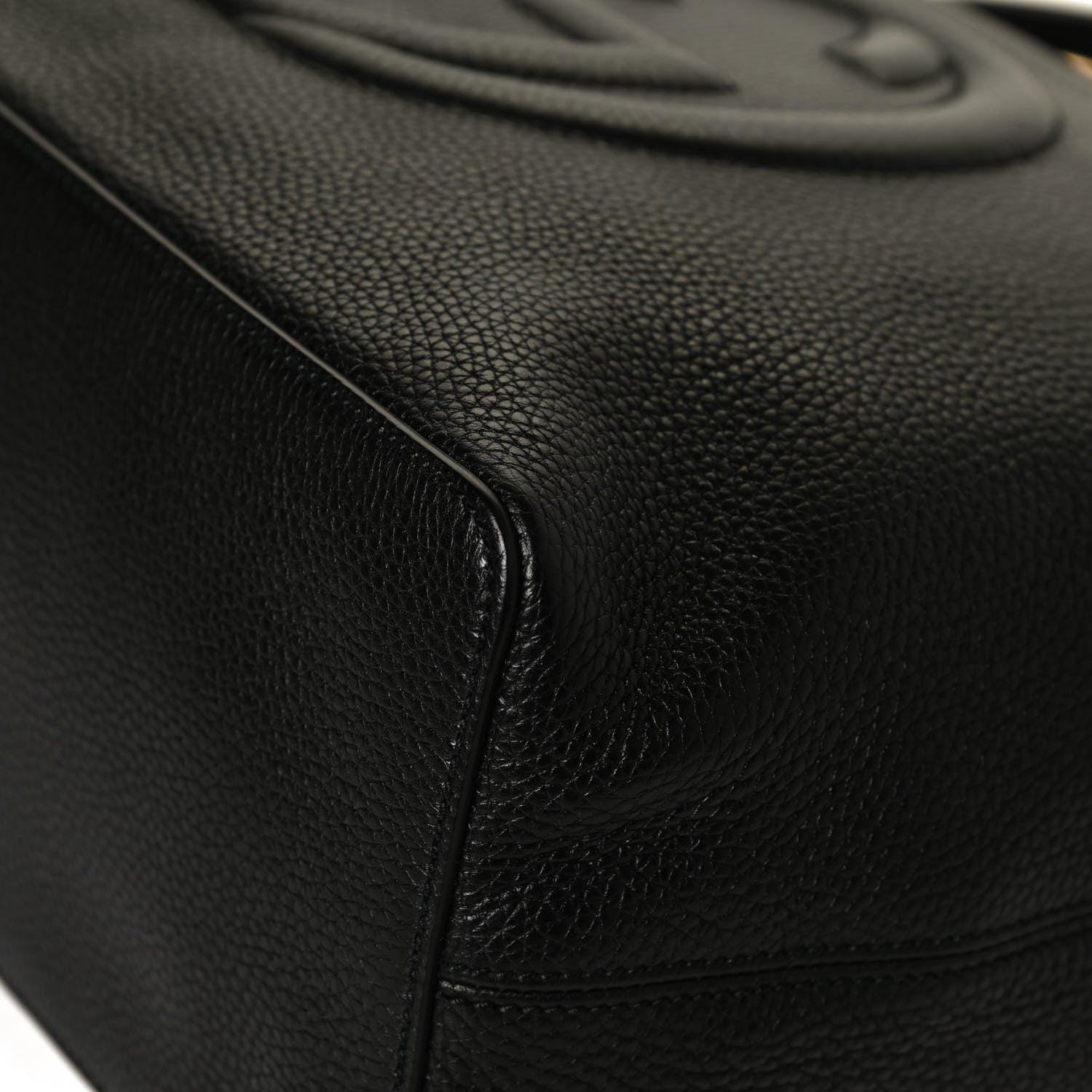Gucci Pebbled Calfskin Large Soho Hobo Black 13 of 13