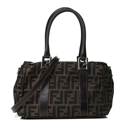 Fendi Zucca Boston Tobacco 1 of 27