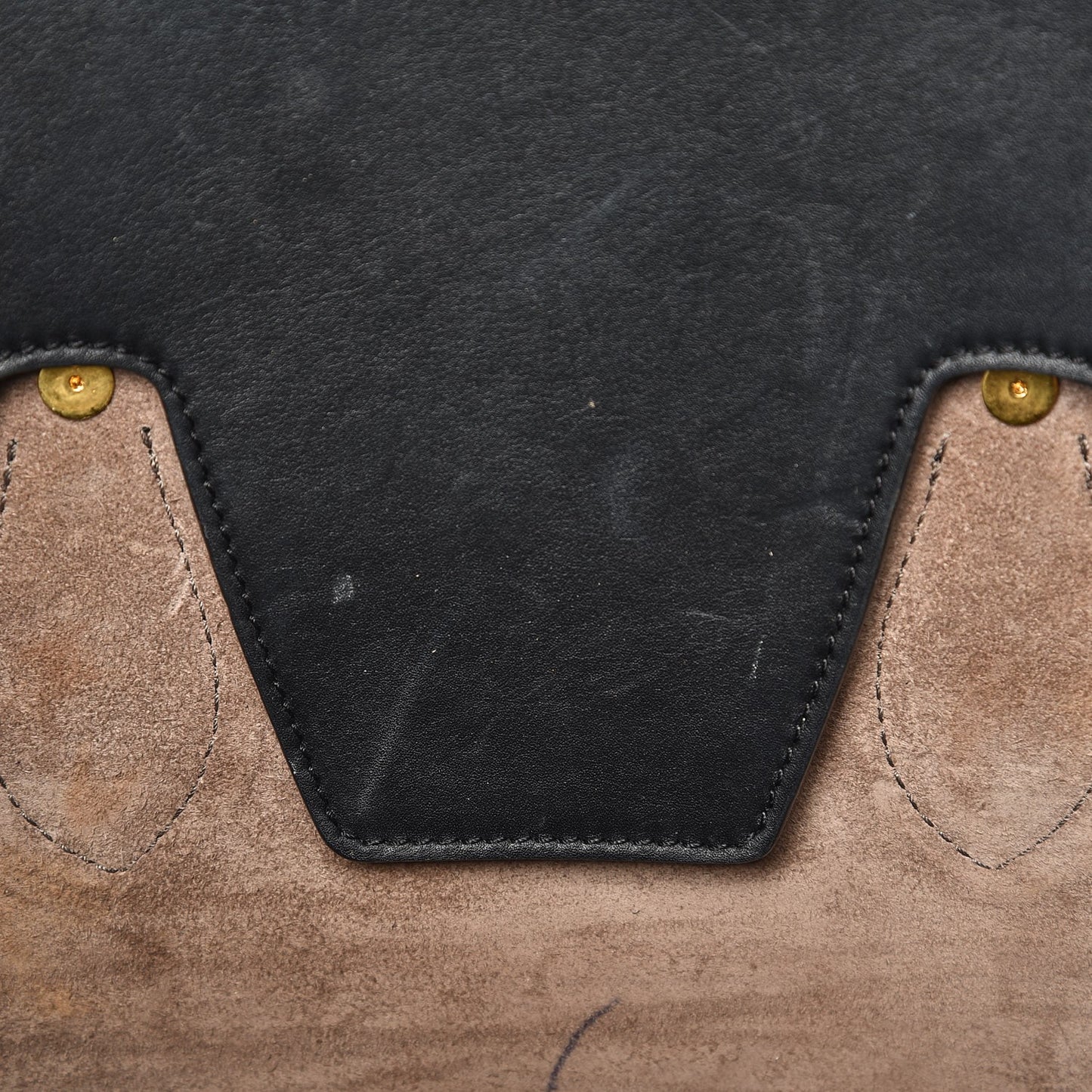 Smooth Calfskin Small Tie Knot Tote Black
