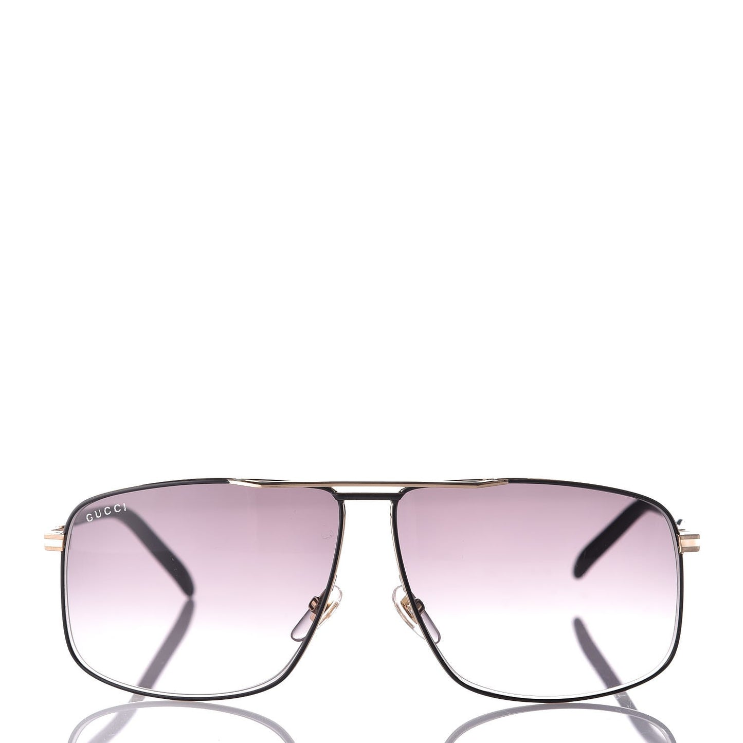 Aviator GG 2214/K/S Sunglasses Black Gold