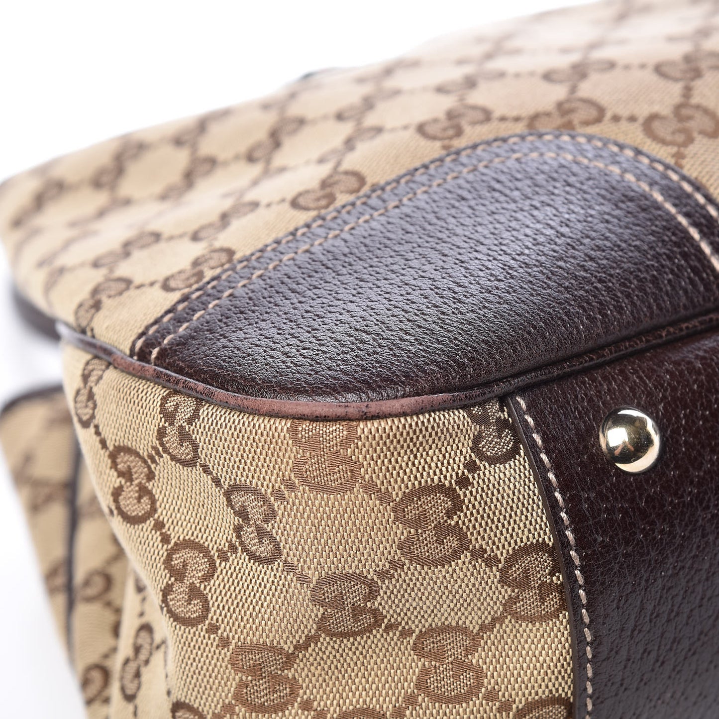 Monogram Medium Princy Tote Dark Brown