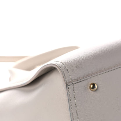 Chanel Caviar Medium Studded Deauville Tote Ivory 10 of 14