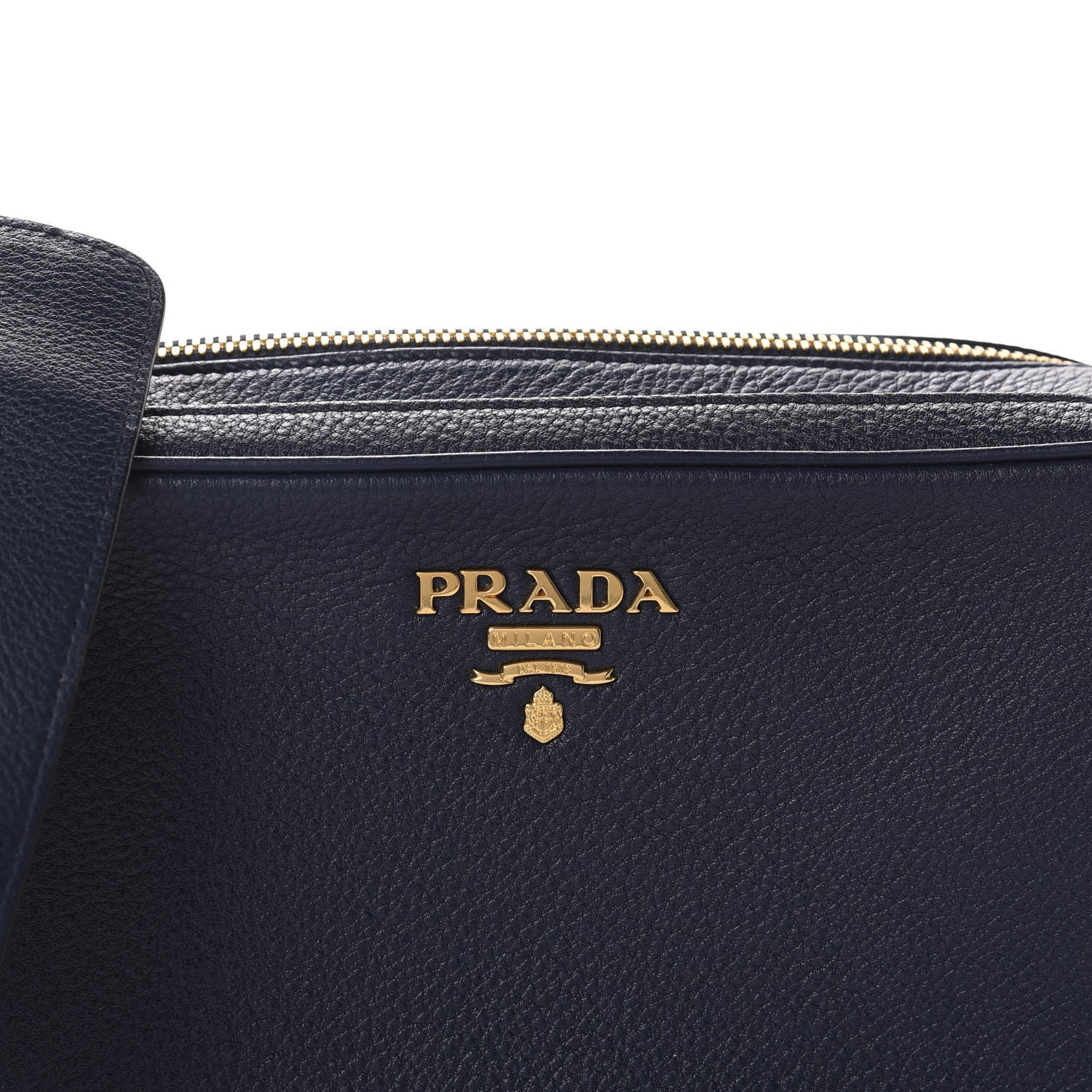 Prada Vitello Phenix Camera Bag Baltico 11 of 11