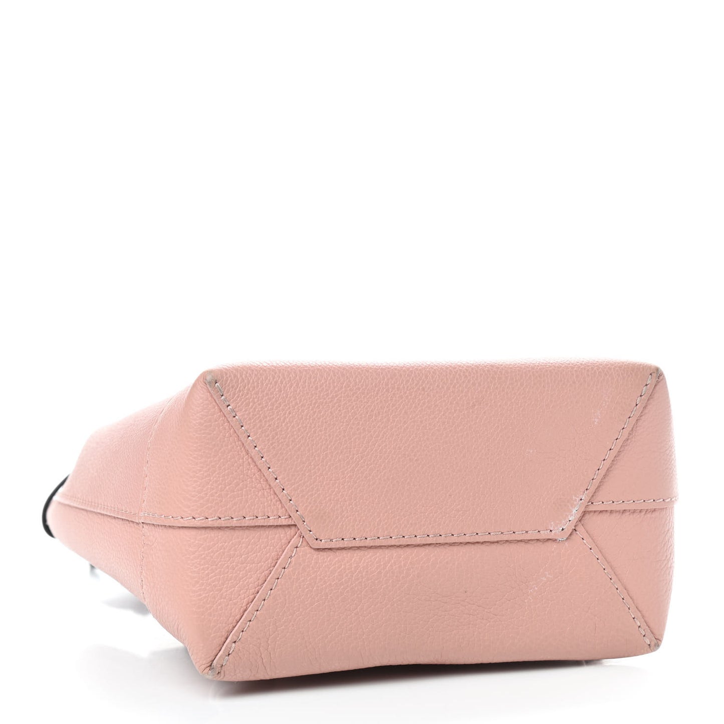 Soft Calfskin Lockme Backpack Rose Ballet White Maito Black