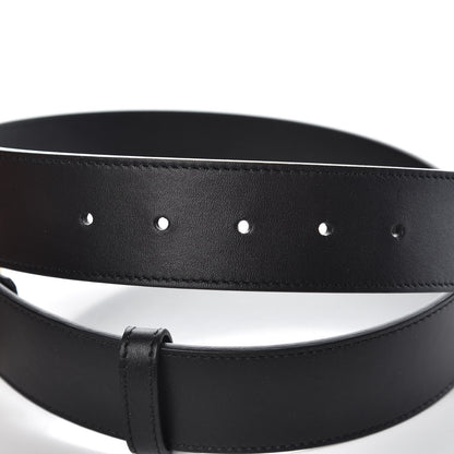 Gucci Calfskin Double G 40mm Belt 75 30 Black 5 of 6