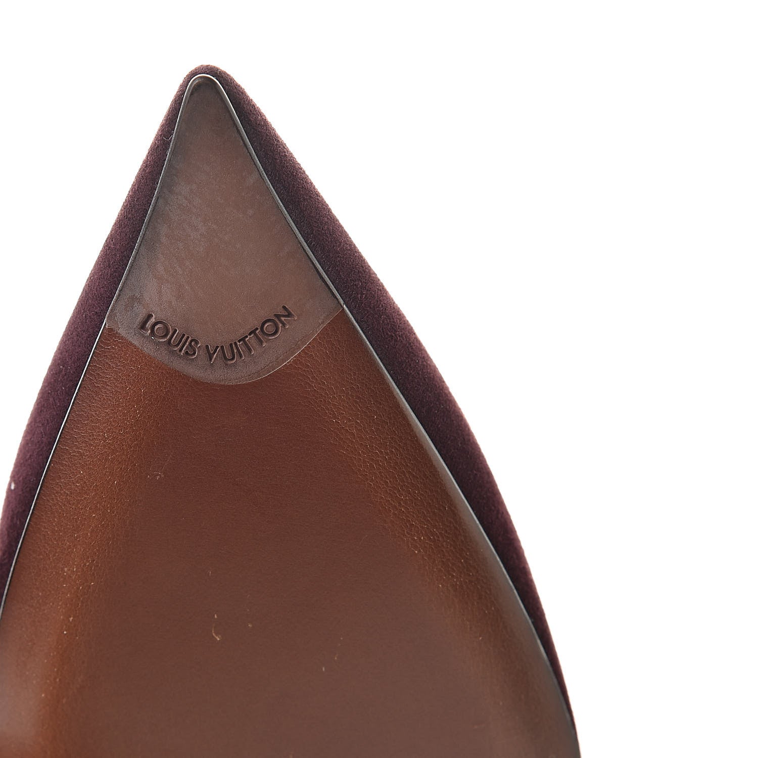 Louis Vuitton Suede First Lady Pumps 39.5 Amarante 8 of 8