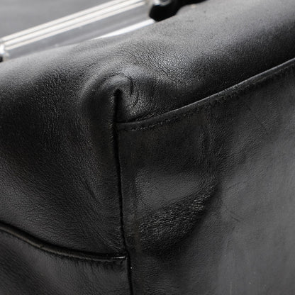 Prada Soft Calf Lucite Hobo Nero Black 7 of 11