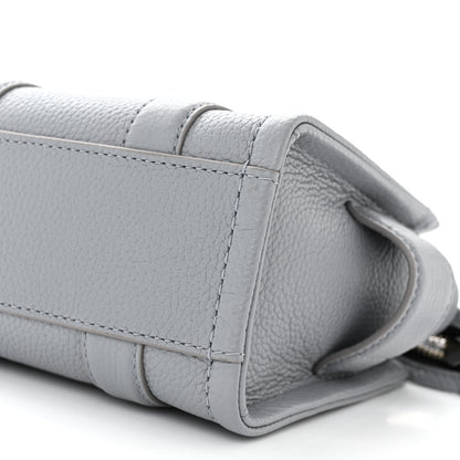 Marc Jacobs Grained Calfskin Mini The Tote Bag Grey 11 of 11