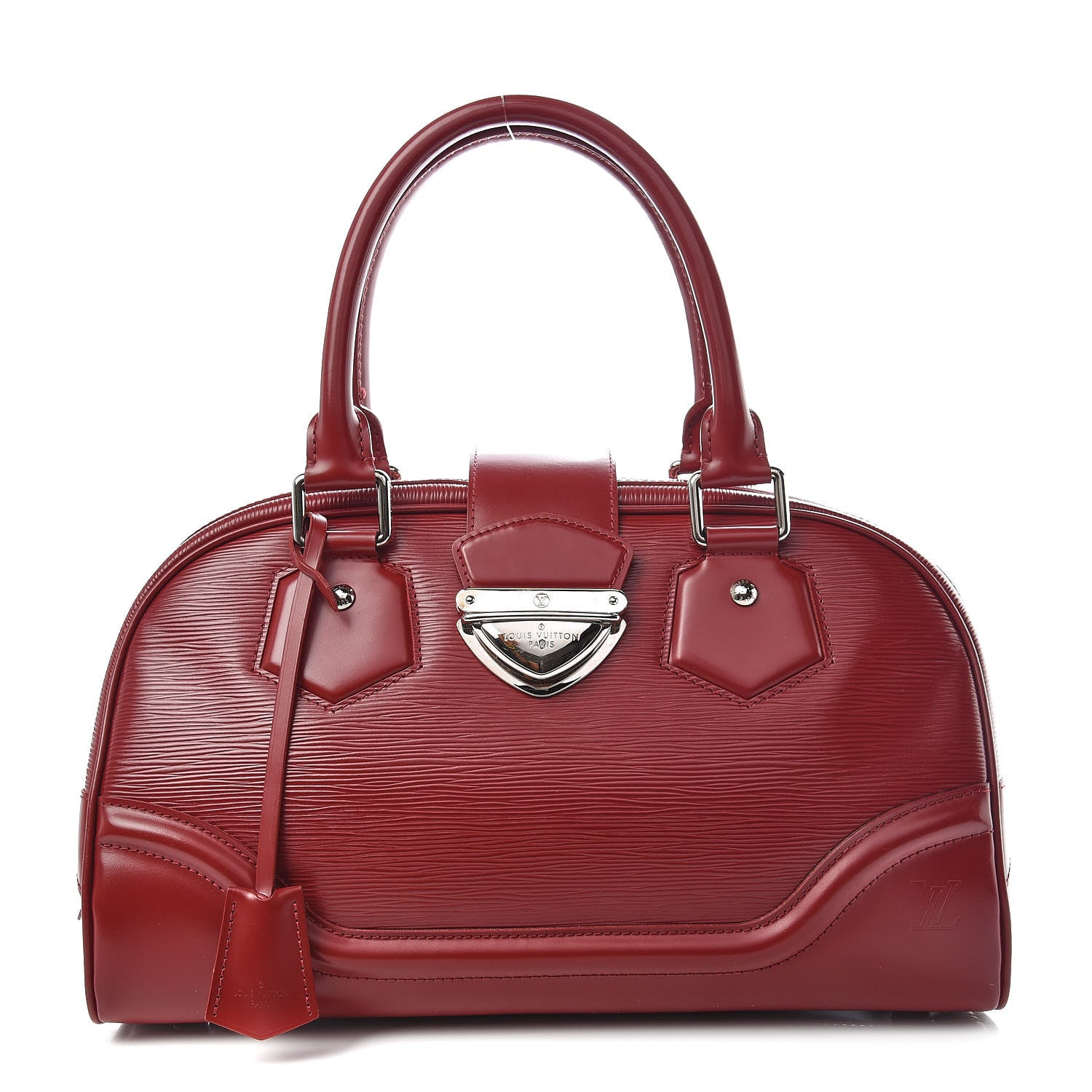 Louis Vuitton Epi Bowling Montaigne GM Rubis 1 of 17