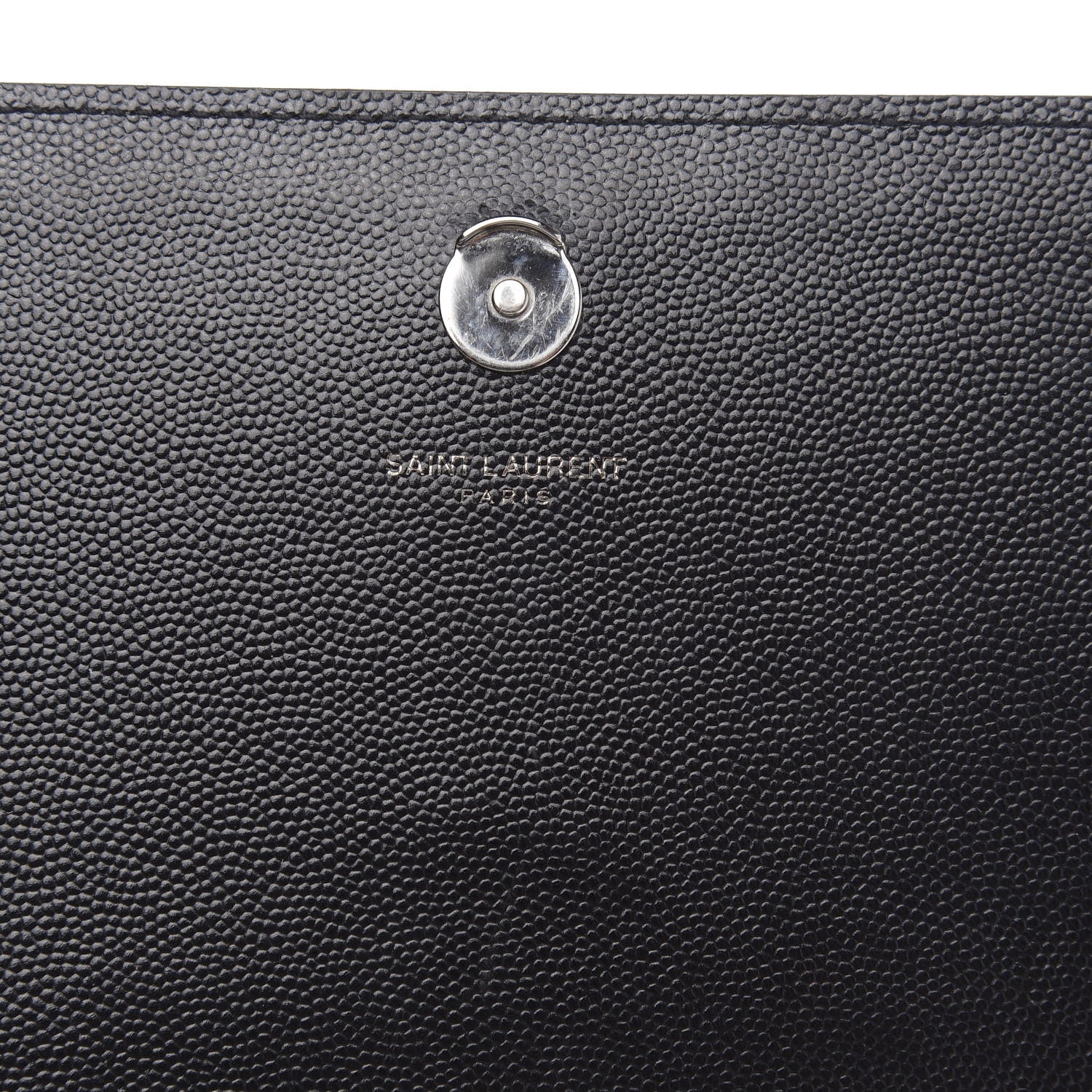 Saint Laurent Grain De Poudre Medium Classic Monogram Kate Satchel Black 7 of 12