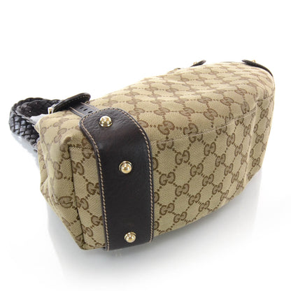 Gucci Monogram Small Pelham Tote Ebony 5 of 12