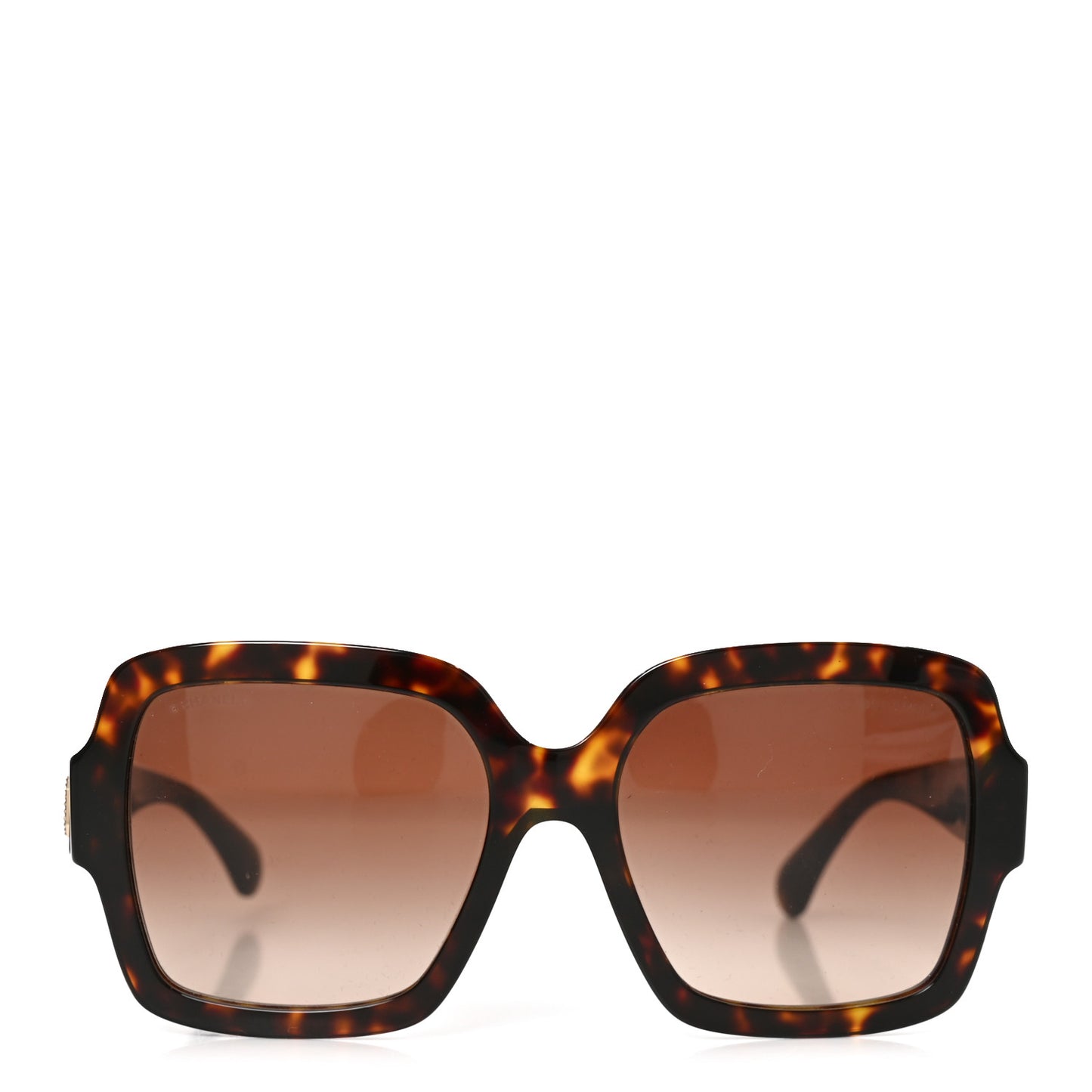 Acetate Square CC Sunglasses 5478 Tortoise
