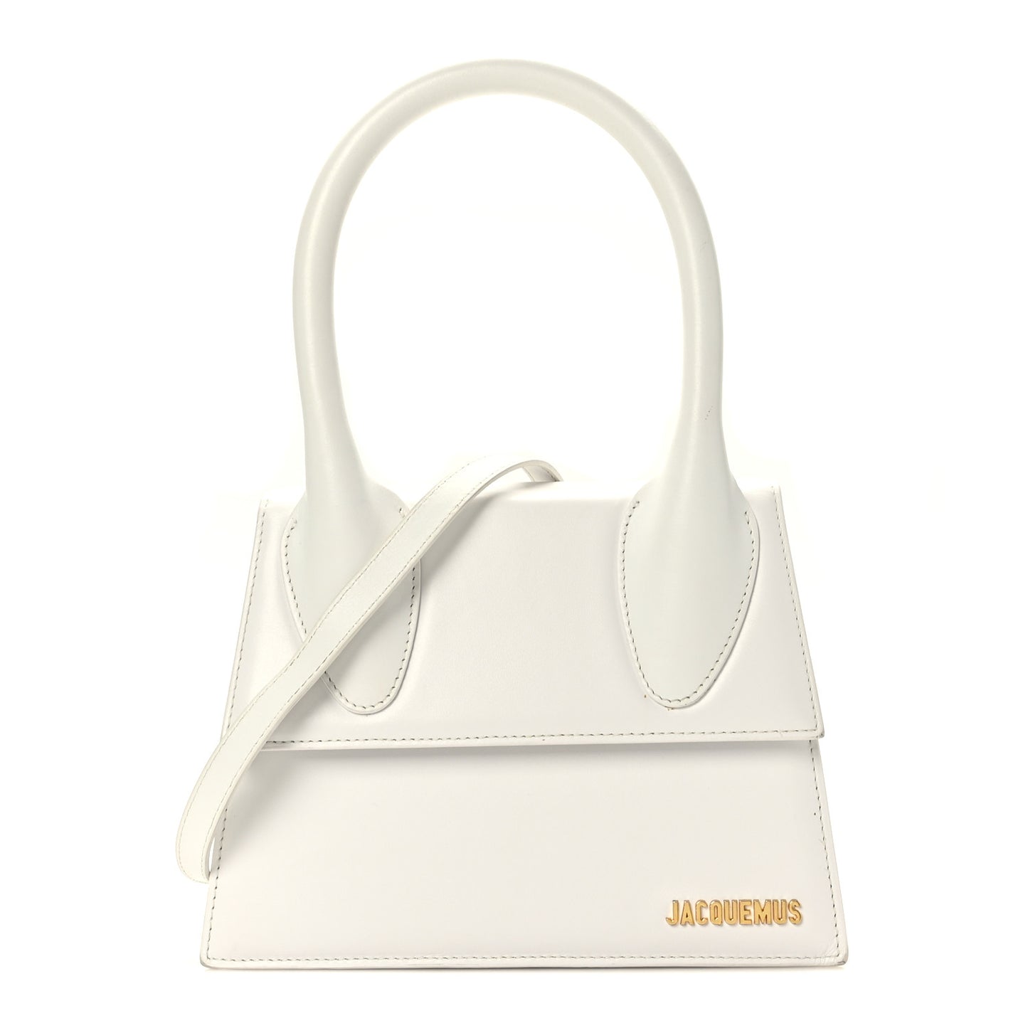 Smooth Calfskin Le Grand Chiquito White