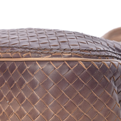 Bottega Veneta Nappa Intrecciato Ombre Shoulder Bag Camel 9 of 12