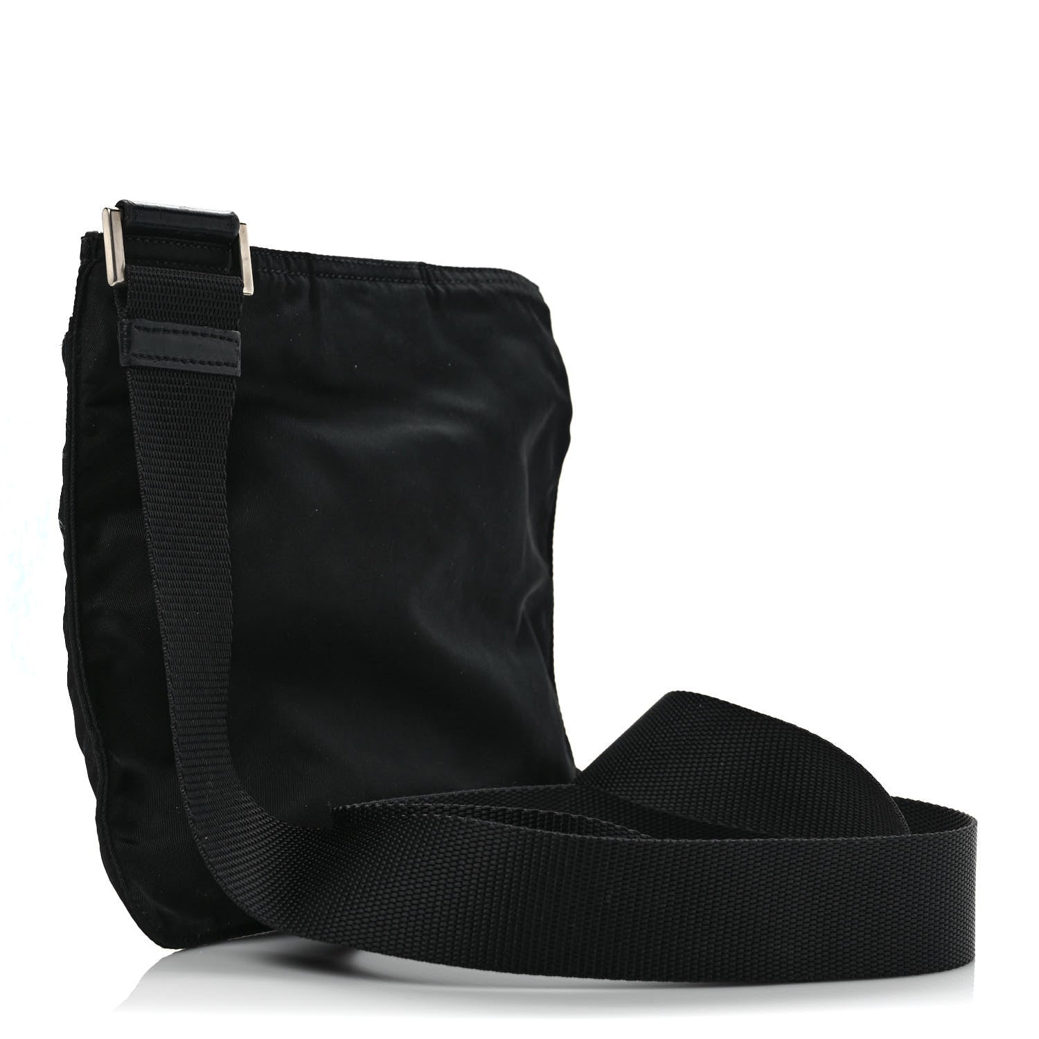 Prada Tessuto Nylon Crossbody Bag Black 2 of 7