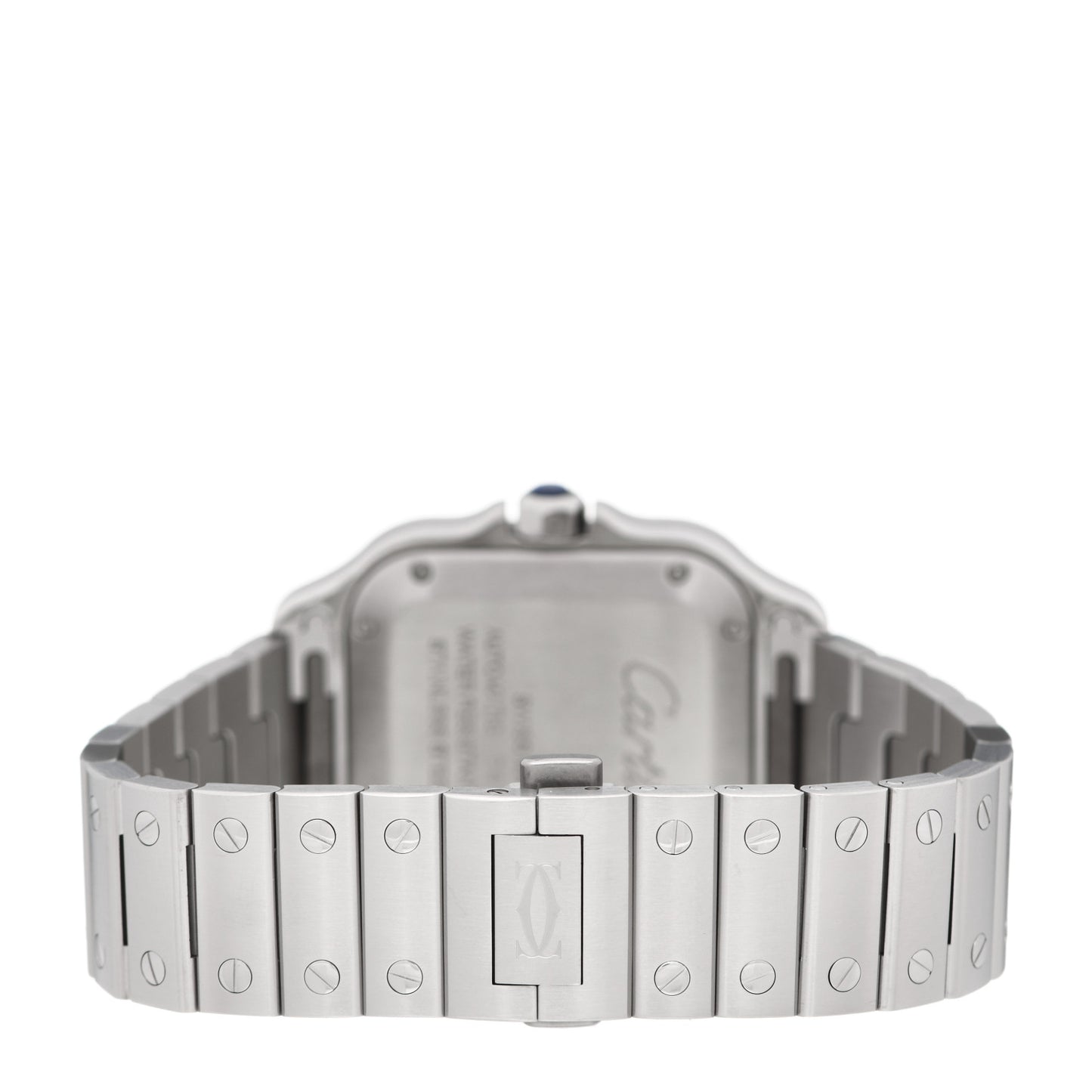 Stainless Steel 35mm Santos de Cartier Automatic Watch