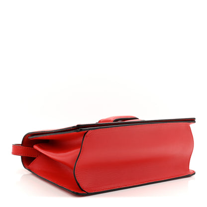 Loewe Calfskin Small Barcelona Shoulder Bag Red 4 of 9