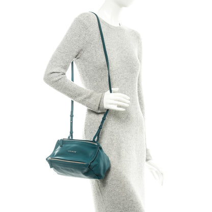 Givenchy Sugar Goatskin Mini Pandora Mineral Blue 2 of 6