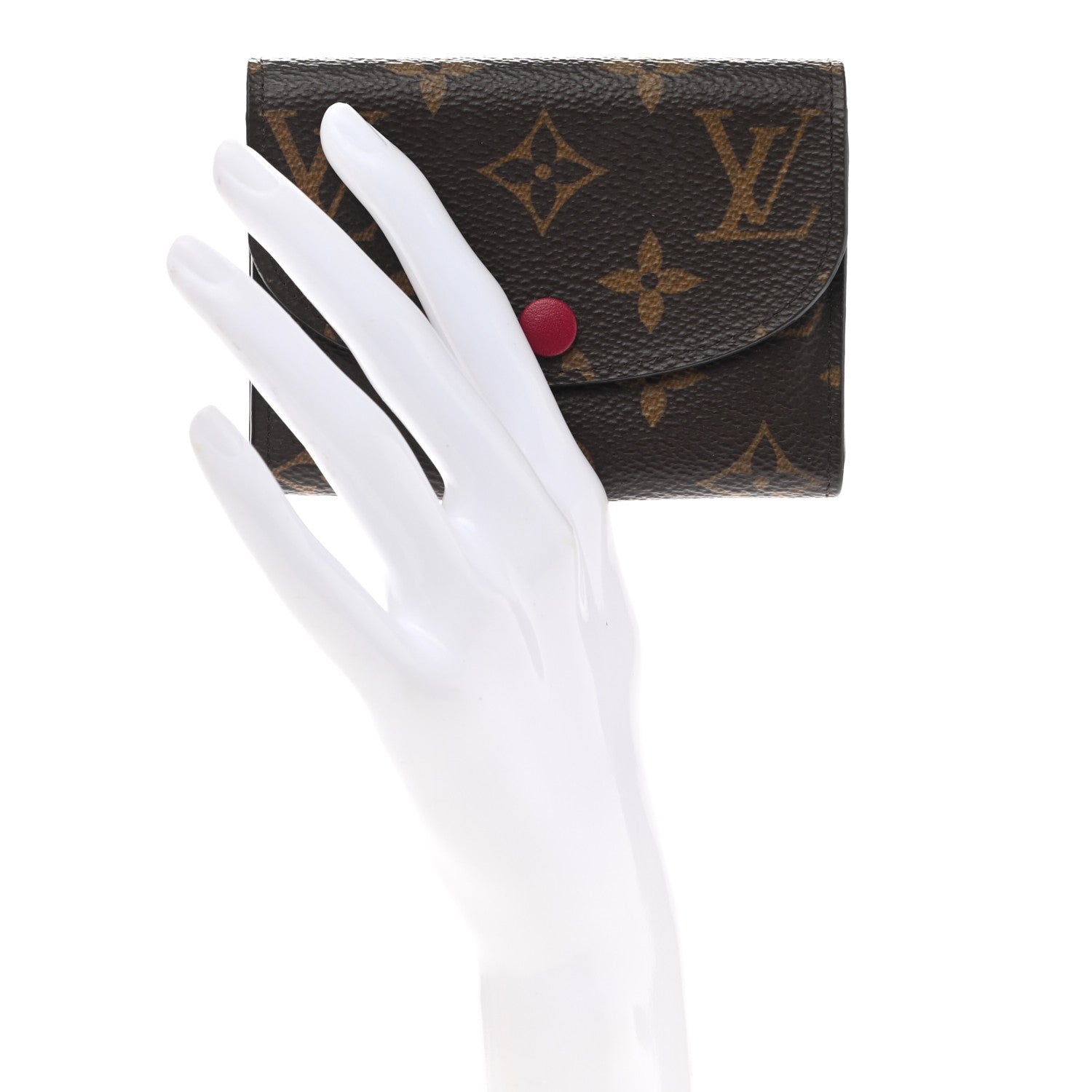 Louis Vuitton Monogram Rosalie Coin Purse Fuchsia 2 of 7