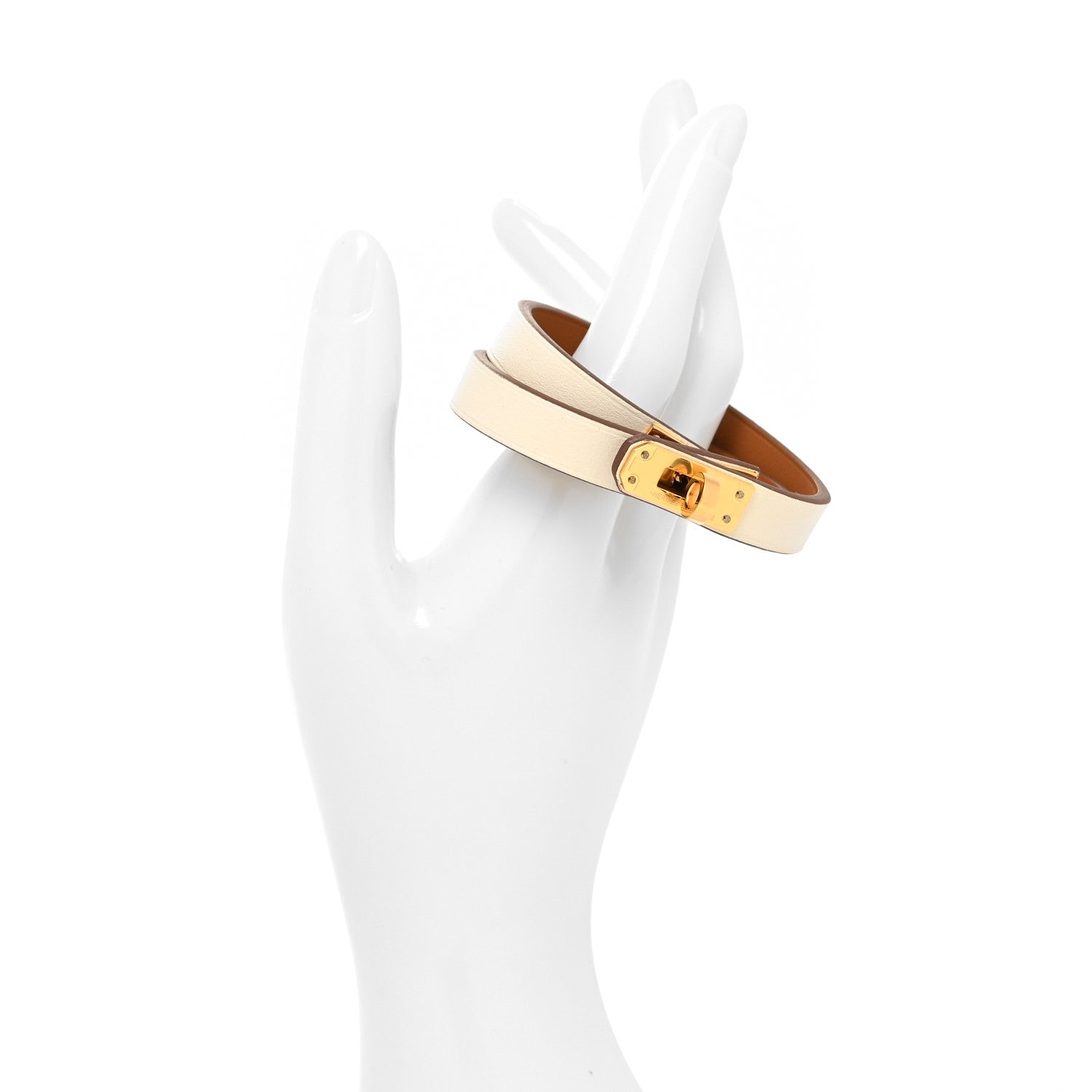 Hermes Swift Mini Kelly Double Tour Bracelet T2 Nata 2 of 6