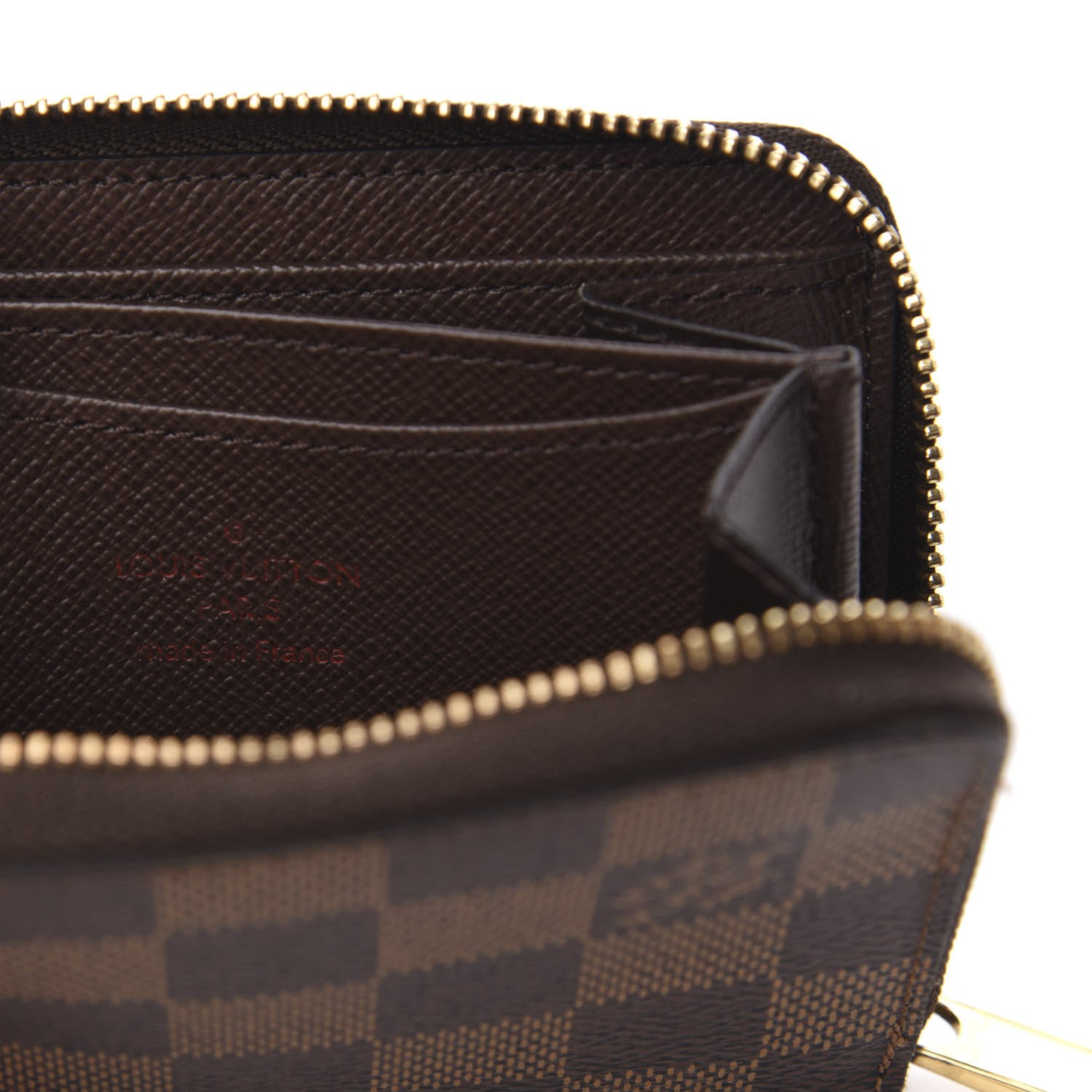 Louis Vuitton Damier Ebene Zippy Coin Purse 6 of 7