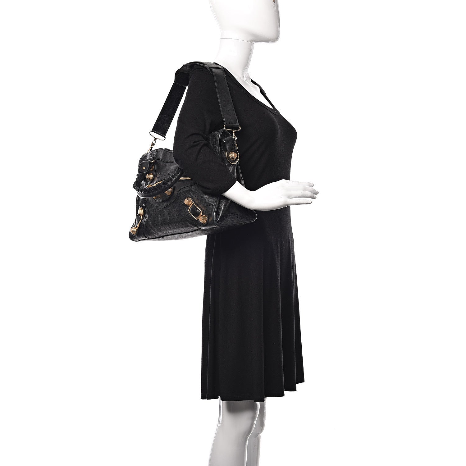 Balenciaga Agneau Giant 21 Gold Hardware City Black 2 of 9