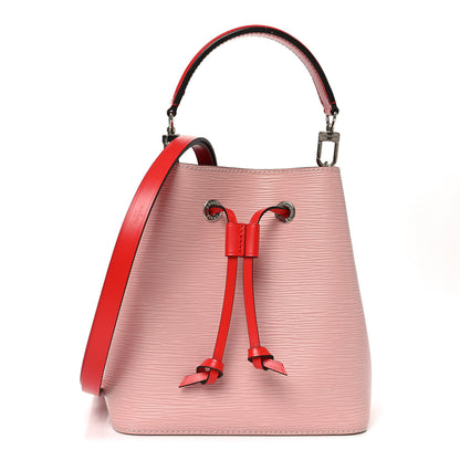 Louis Vuitton Epi NeoNoe BB Rose Ballerine 1 of 8