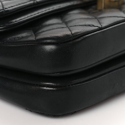 Chanel Lambskin Quilted Small CC Chic Flap Black 9 of 10