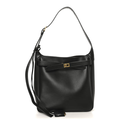 Balenciaga Smooth Calfskin Small Bel Air Hobo Bag Black 1 of 9