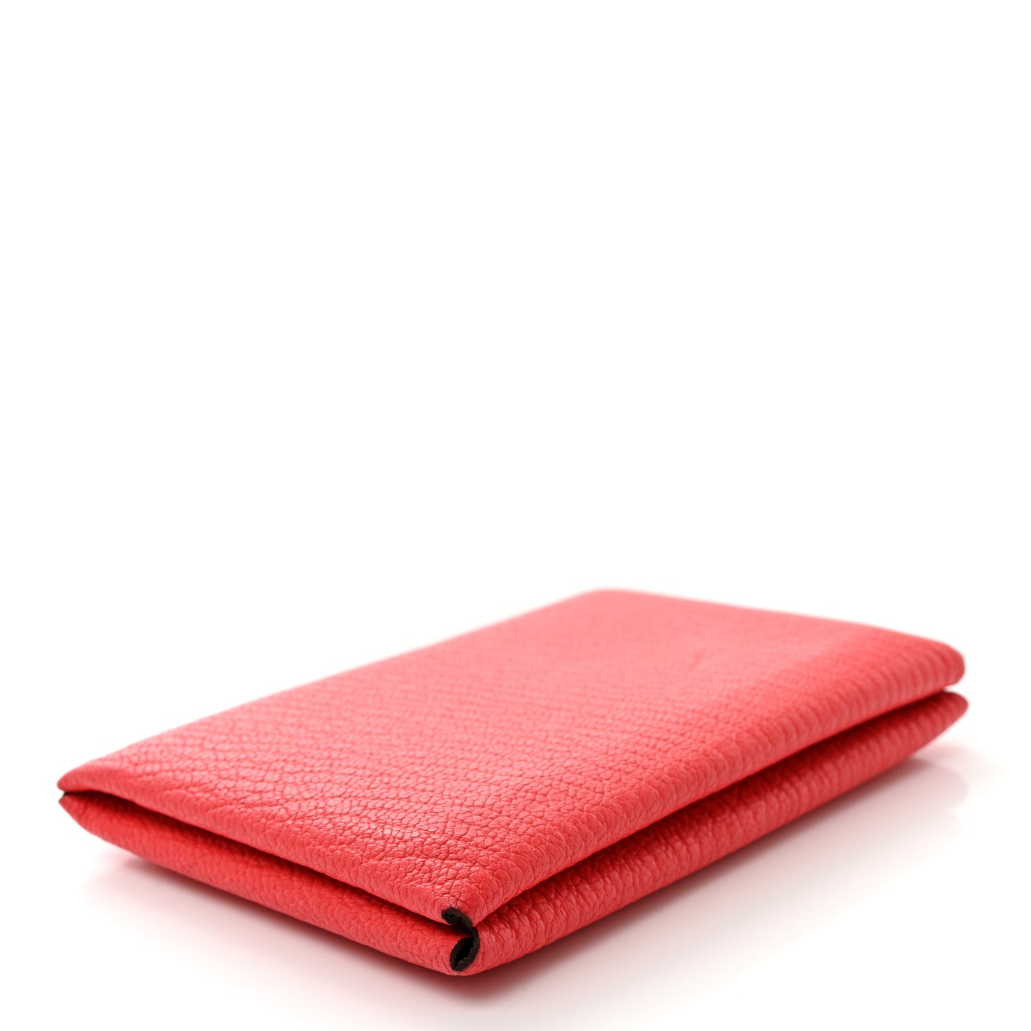 Chevre Mysore Verso Calvi Card Case Rose Texas Quebracho
