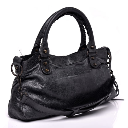 Balenciaga Agneau Classic Hardware First Anthracite 3 of 9