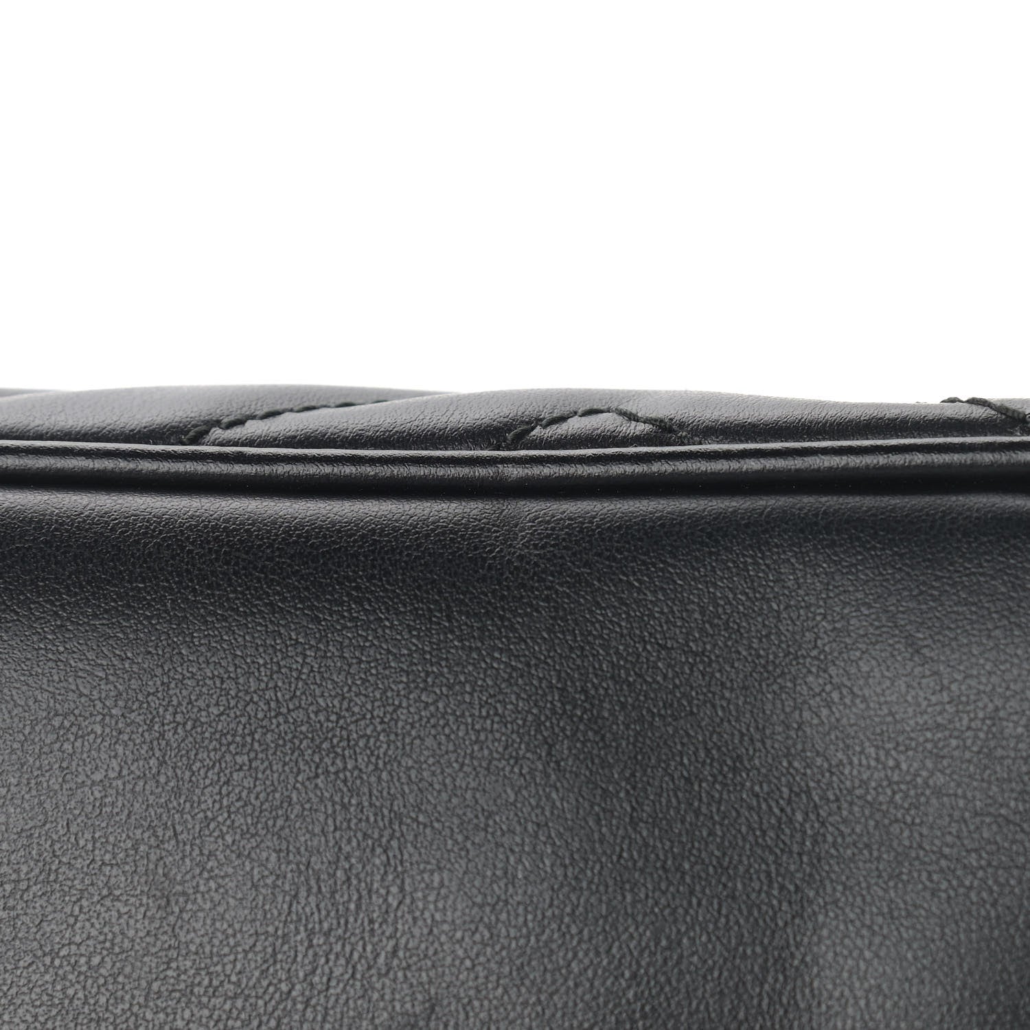 Gucci Calfskin Matelasse Small GG Marmont Shoulder Bag Black 7 of 17