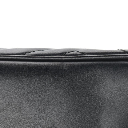 Gucci Calfskin Matelasse Small GG Marmont Shoulder Bag Black 7 of 17