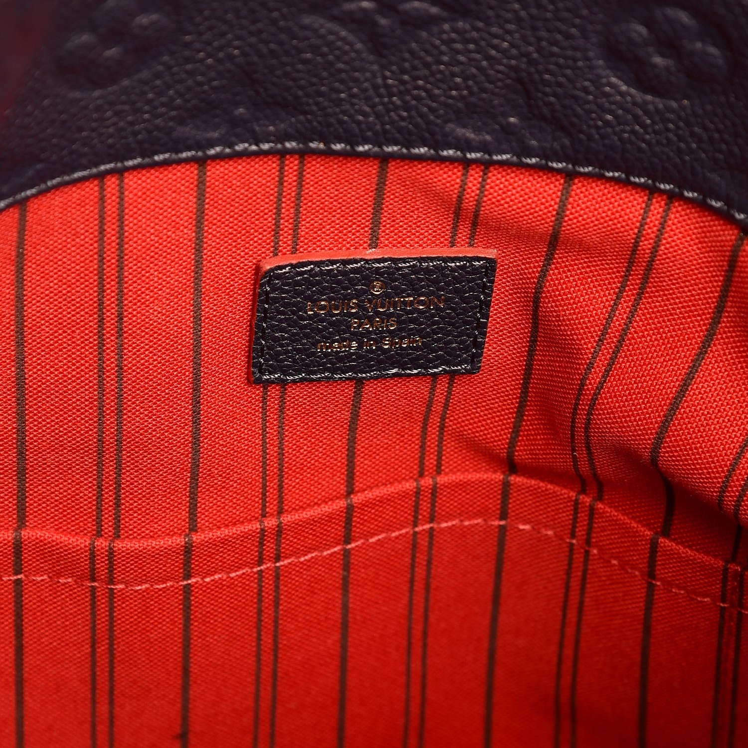 Louis Vuitton Empreinte Artsy MM Marine Rouge 6 of 7