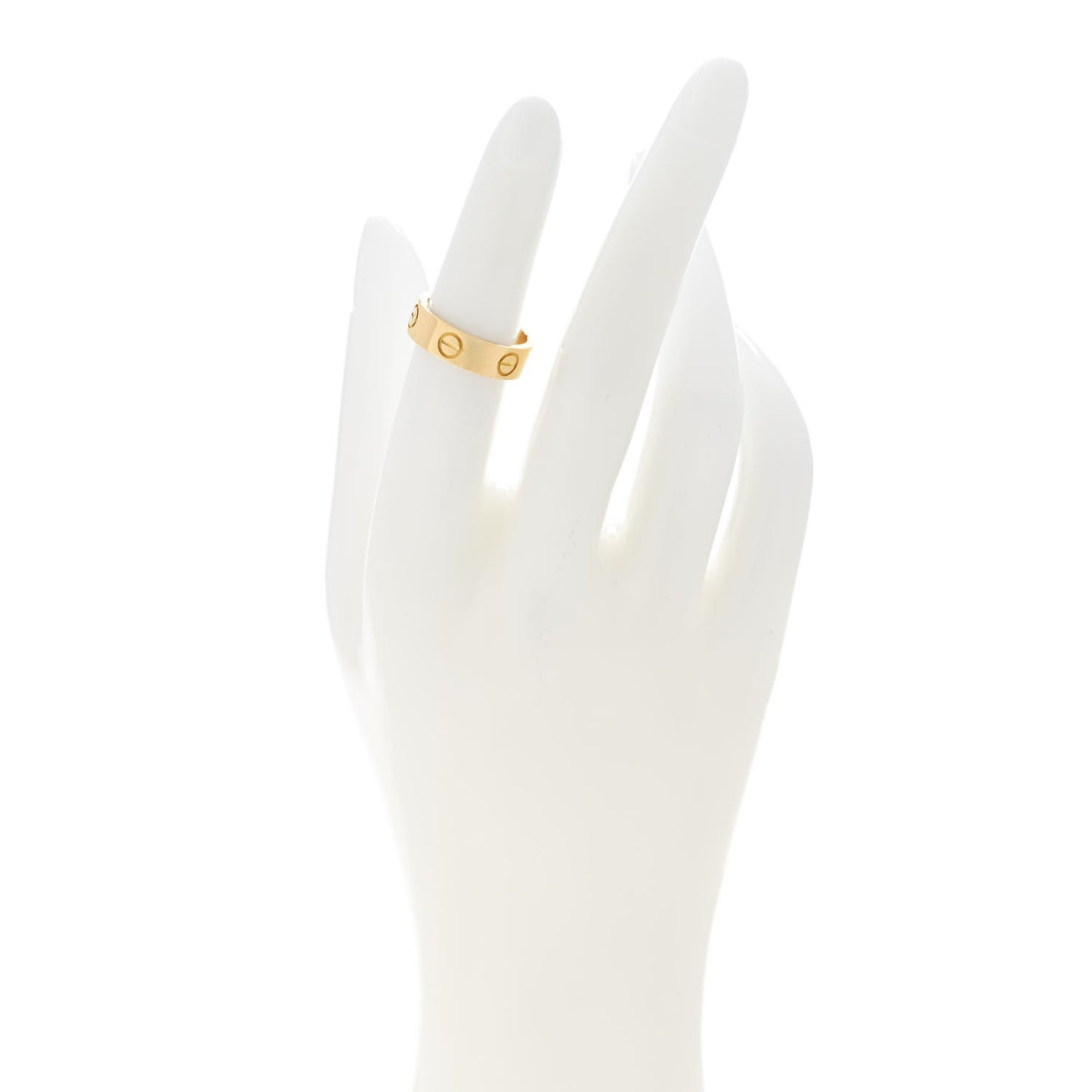 18K Yellow Gold 5.5mm LOVE Ring 50 5.25