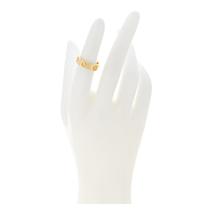 Cartier 18K Yellow Gold 5.5mm LOVE Ring 50 5.25 2 of 6