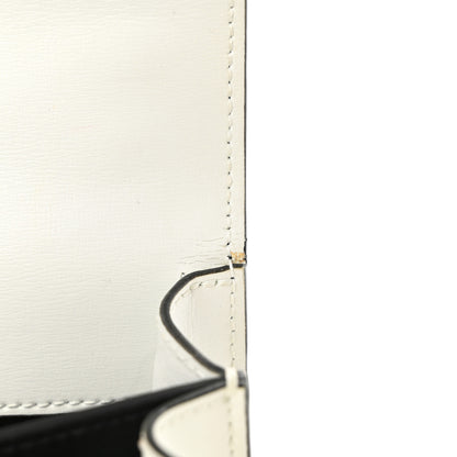 Saint Laurent Calfskin Bi-Color Medium Monogram Sunset Black Pearl White 10 of 13
