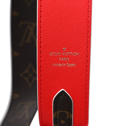 Louis Vuitton Monogram Bandouliere Shoulder Strap Red 3 of 4