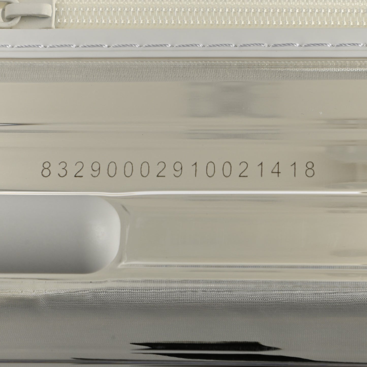 X RIMOWA Polycarbonate Luggage Transparent