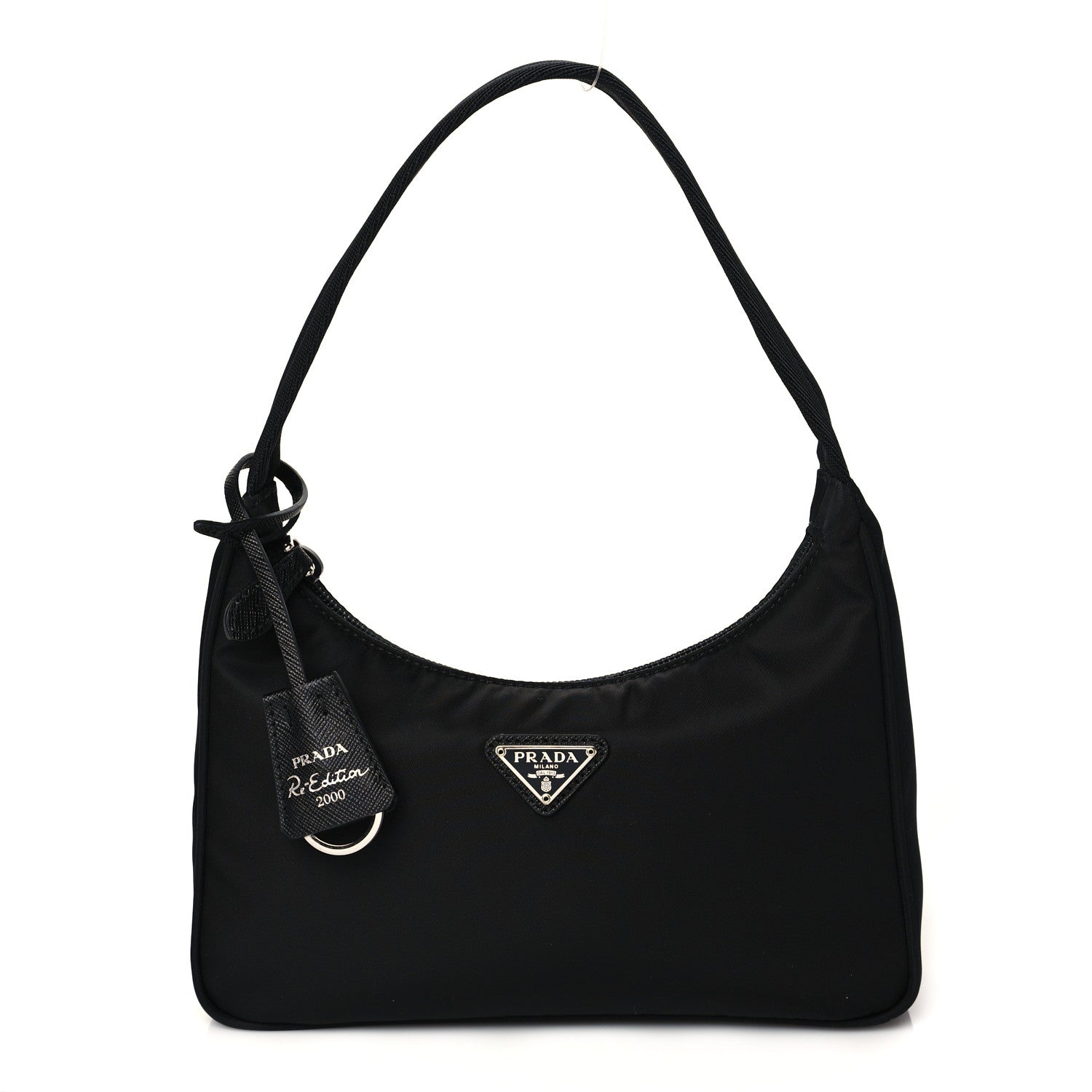 Prada Tessuto Nylon Mini Re-Edition 2000 Bag Black 1 of 10