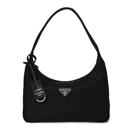 Prada Tessuto Nylon Mini Re-Edition 2000 Bag Black 1 of 10