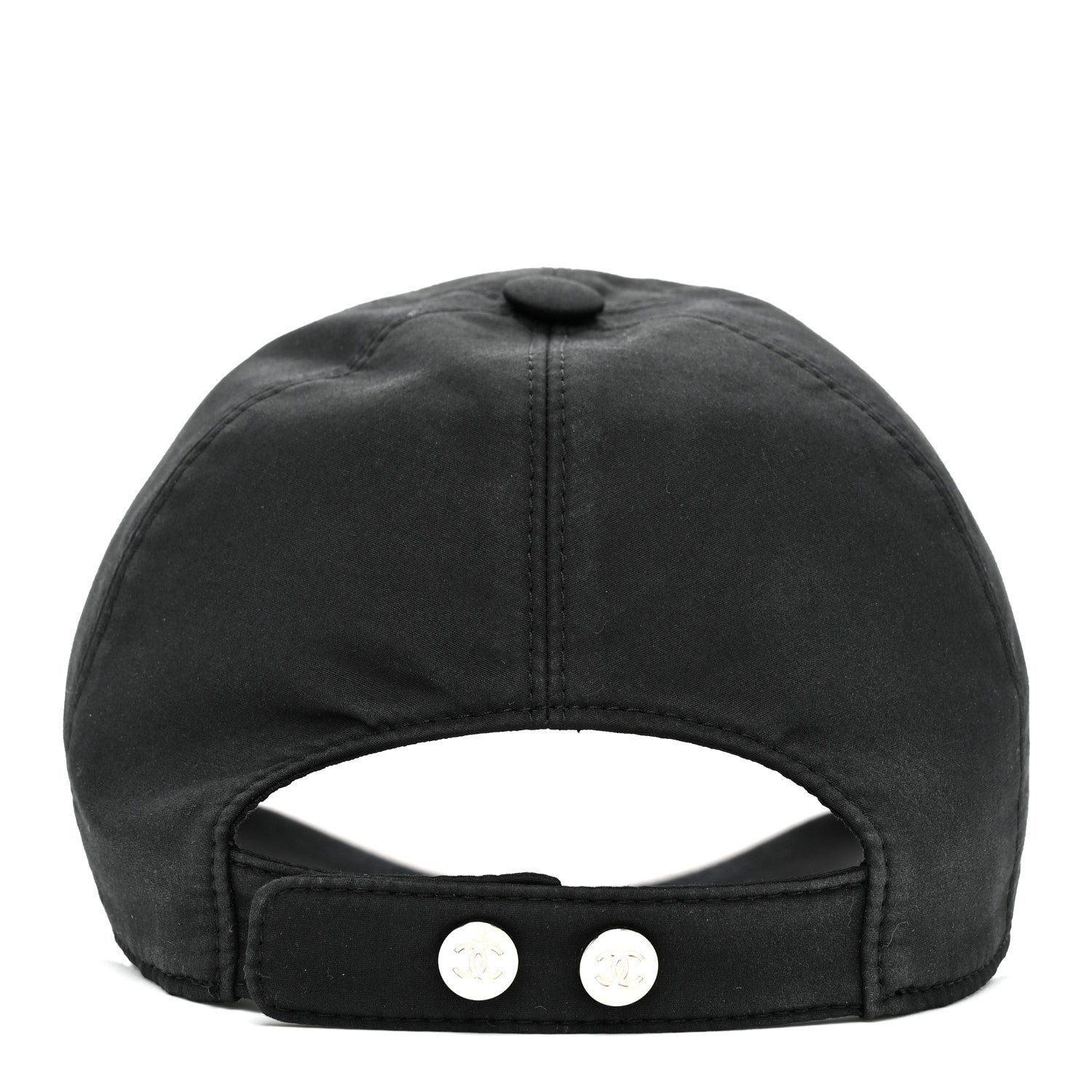 Chanel Cotton CC Cap Hat Black 6 of 8