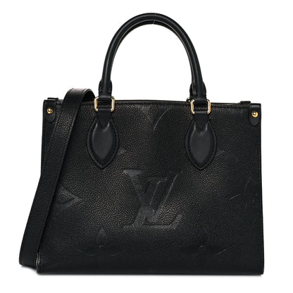 Louis Vuitton Empreinte Monogram Giant Onthego PM Black 1 of 8