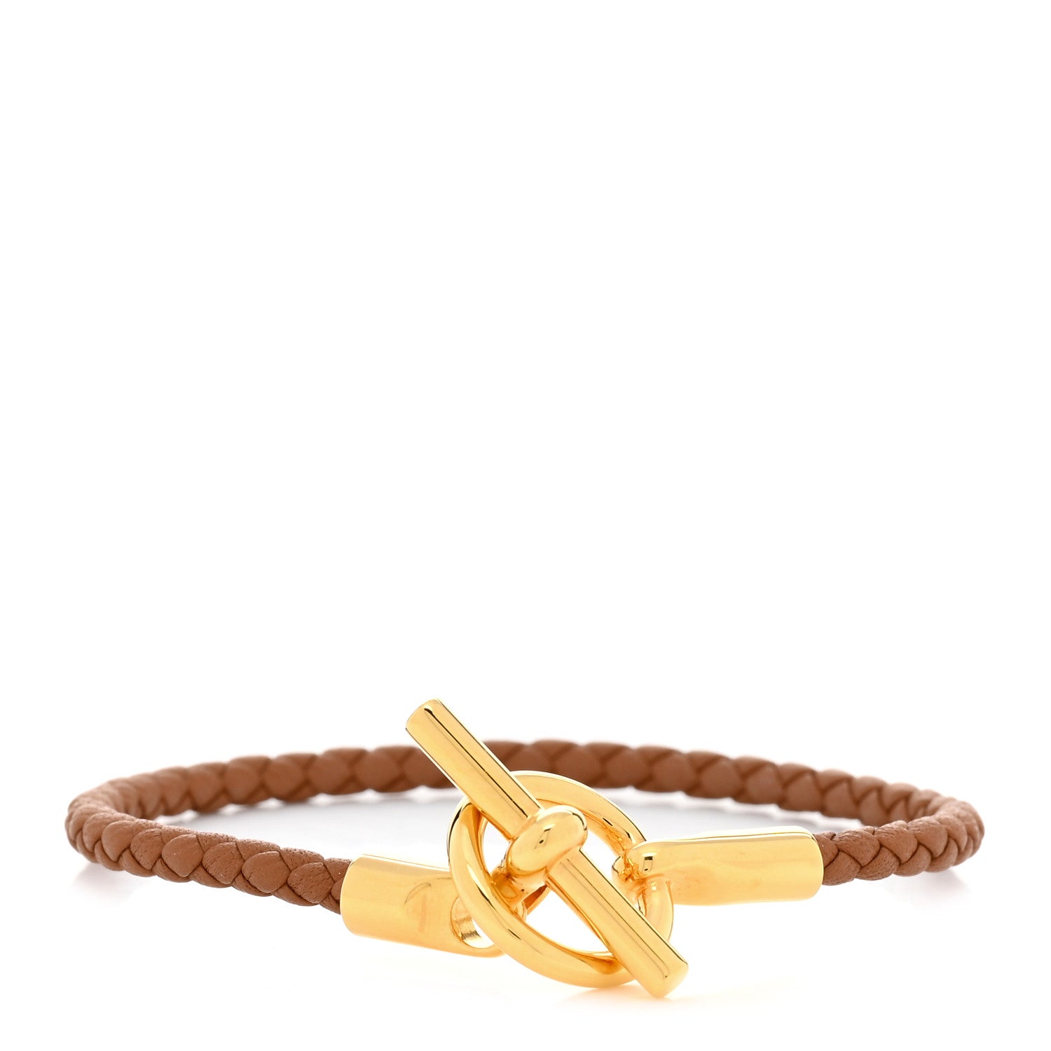 Hermes Swift Glenan Bracelet T4 Gold 1 of 6